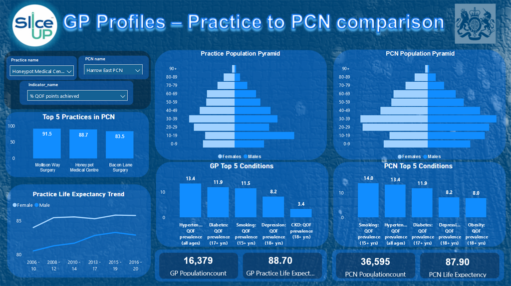 Sliceup Port folio GP Profiles